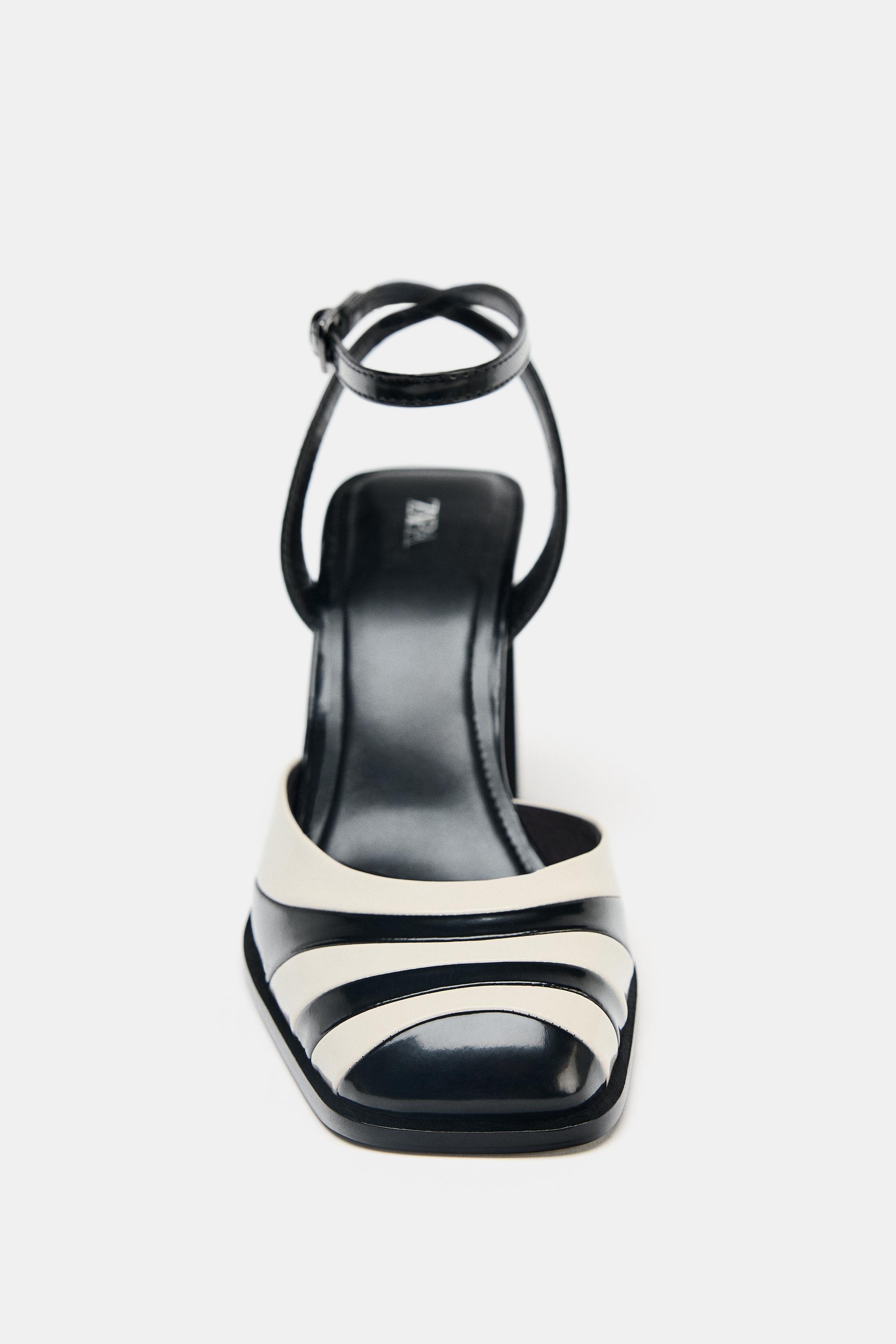 ANKLE STRAP HEELED SHOES